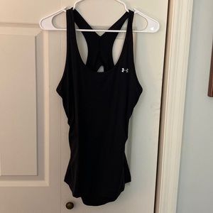 Under Armour cut out back tank top